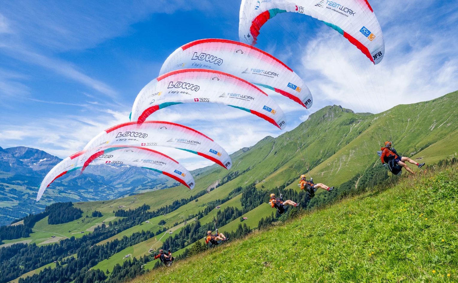 Chrigel Maurer top-landing