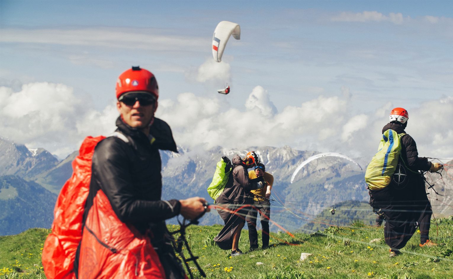 Athletes on launch Bornes to Fly 2023