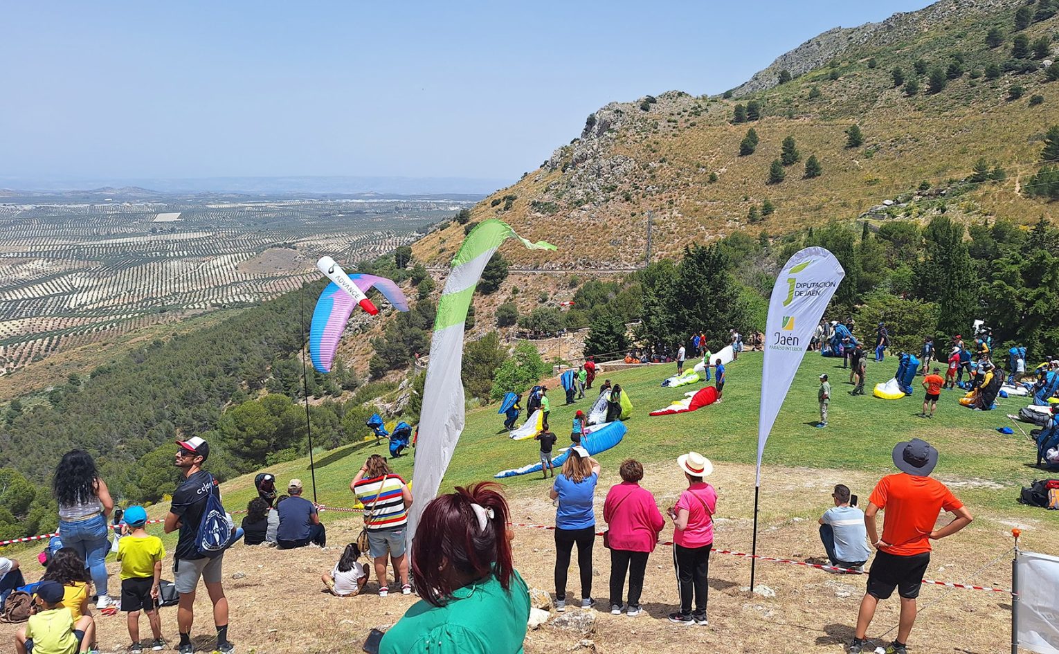 Launching in Pegalajar, Spain. Photo: PWCA