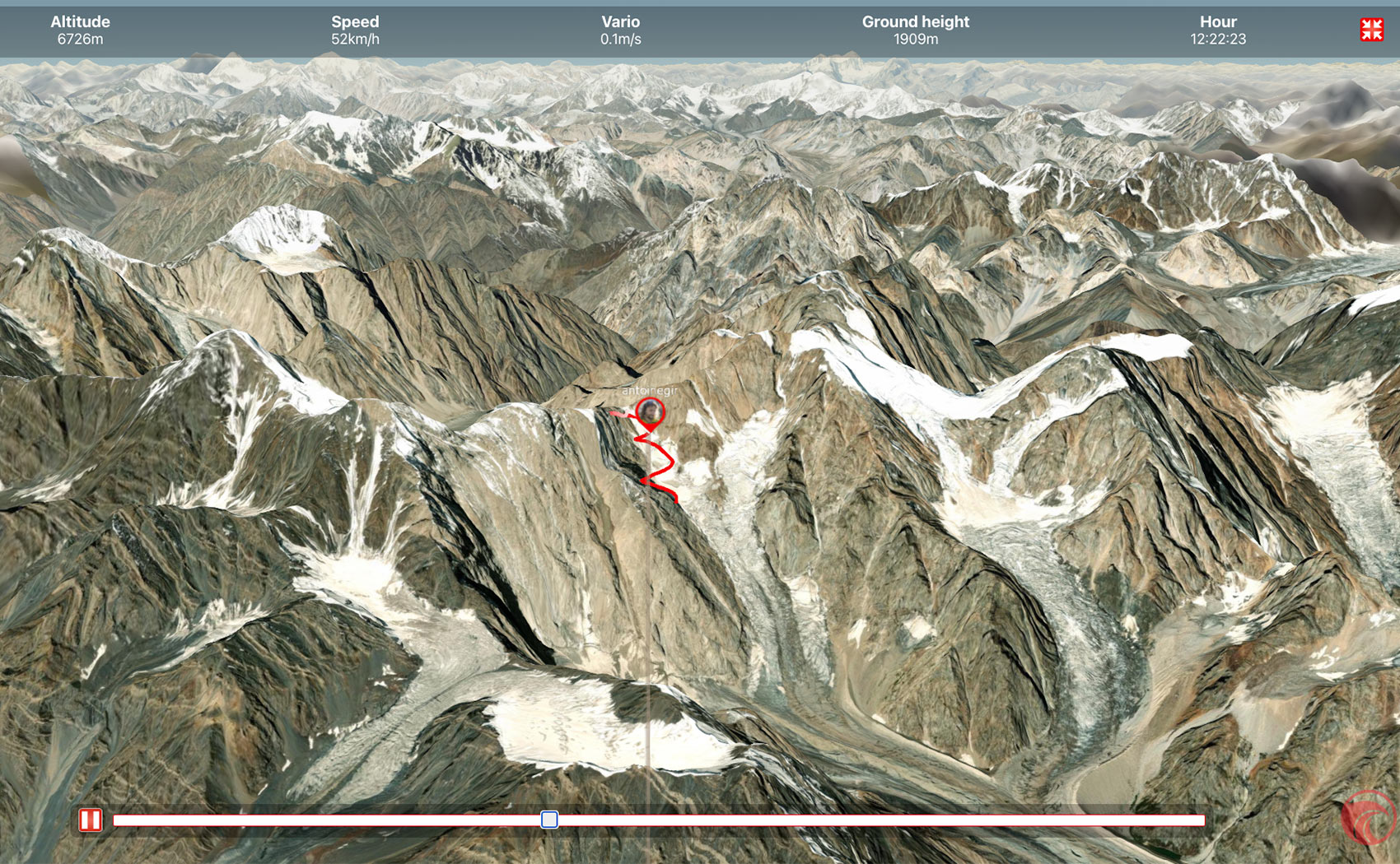 Antoine Girard's record 400km FAI Triangle flight on 16 June 2026