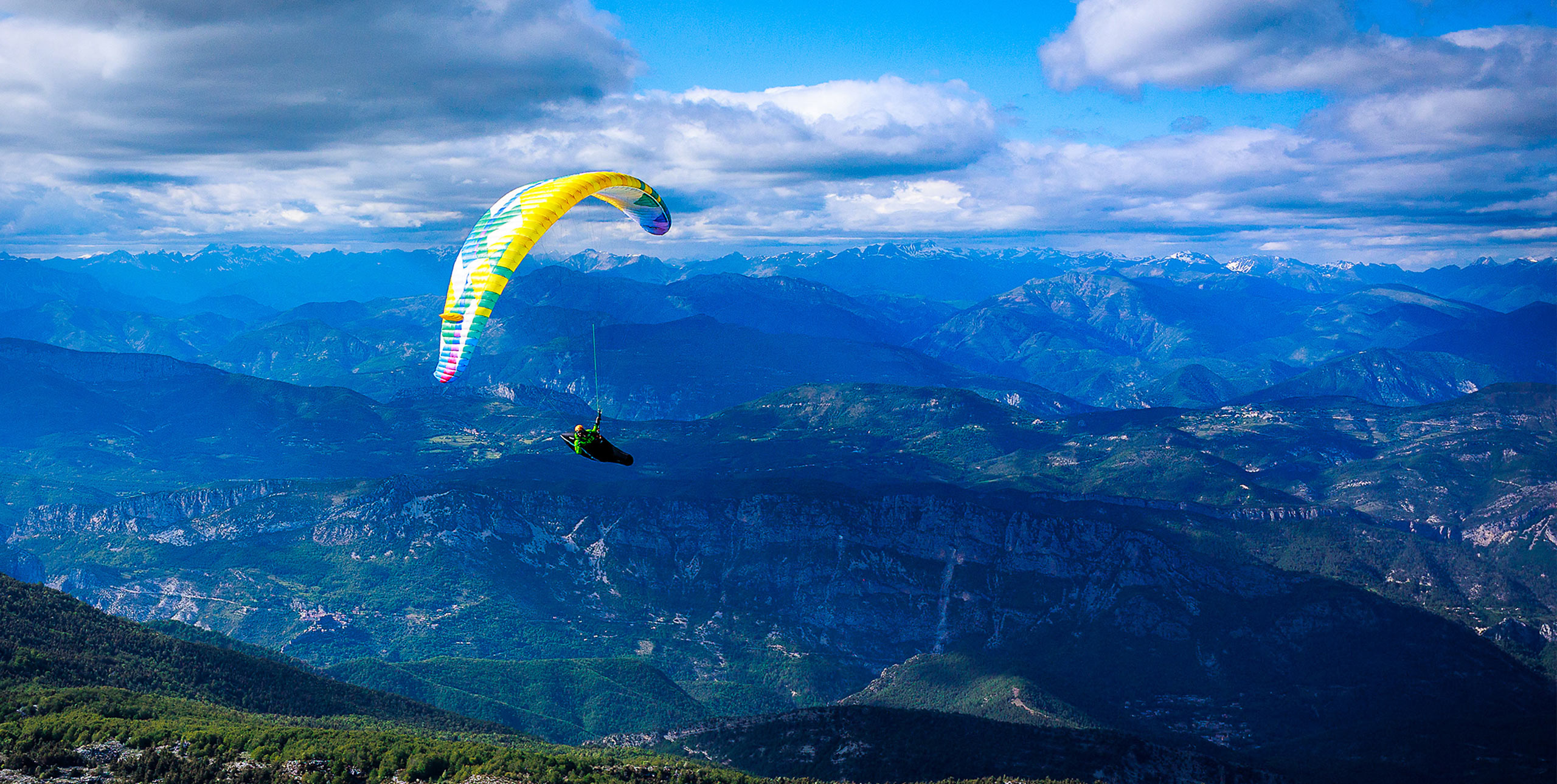 Flying the southern Alps