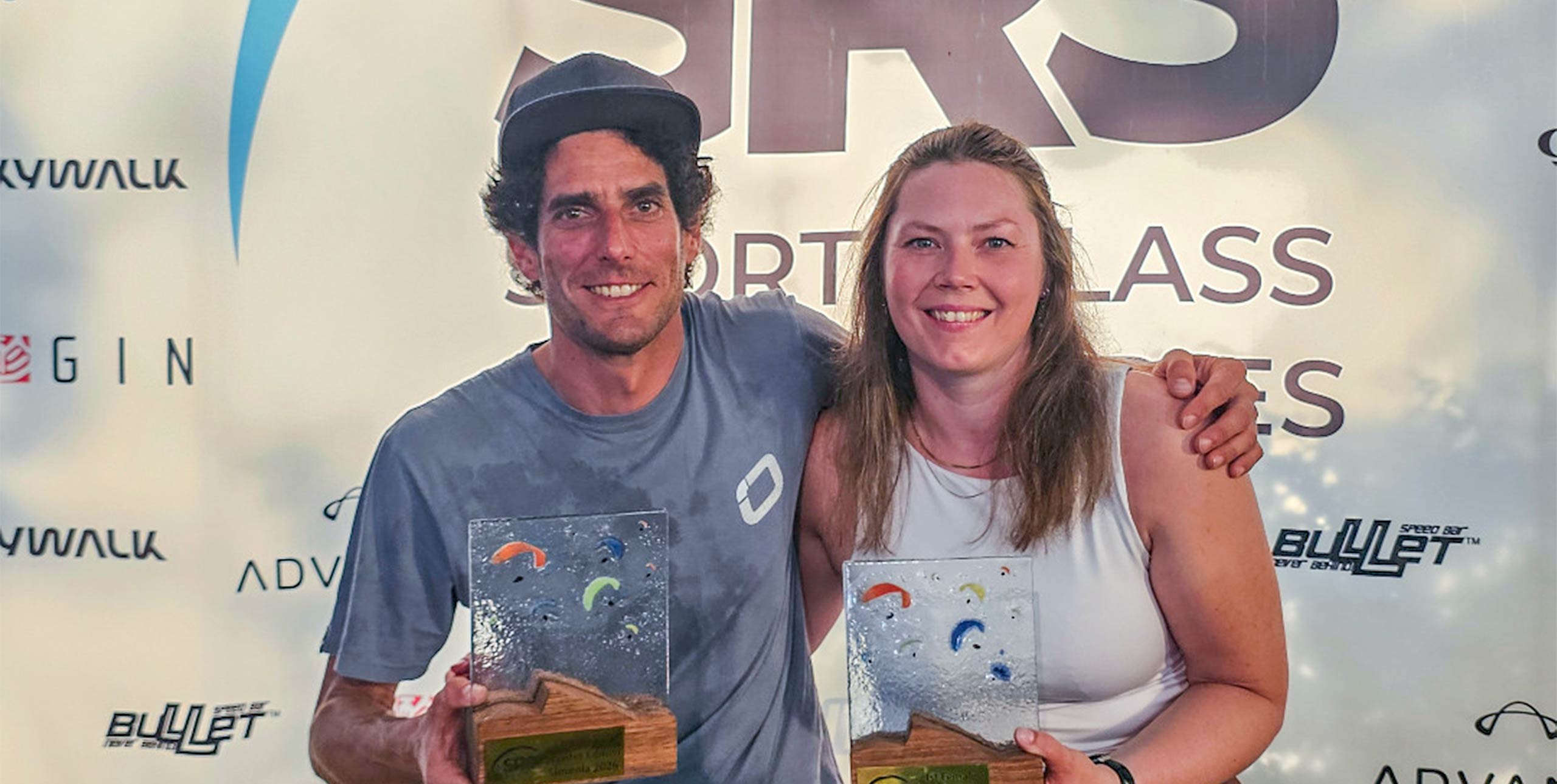 Pál Takáts and Mette Krum SRS Slovenia winners