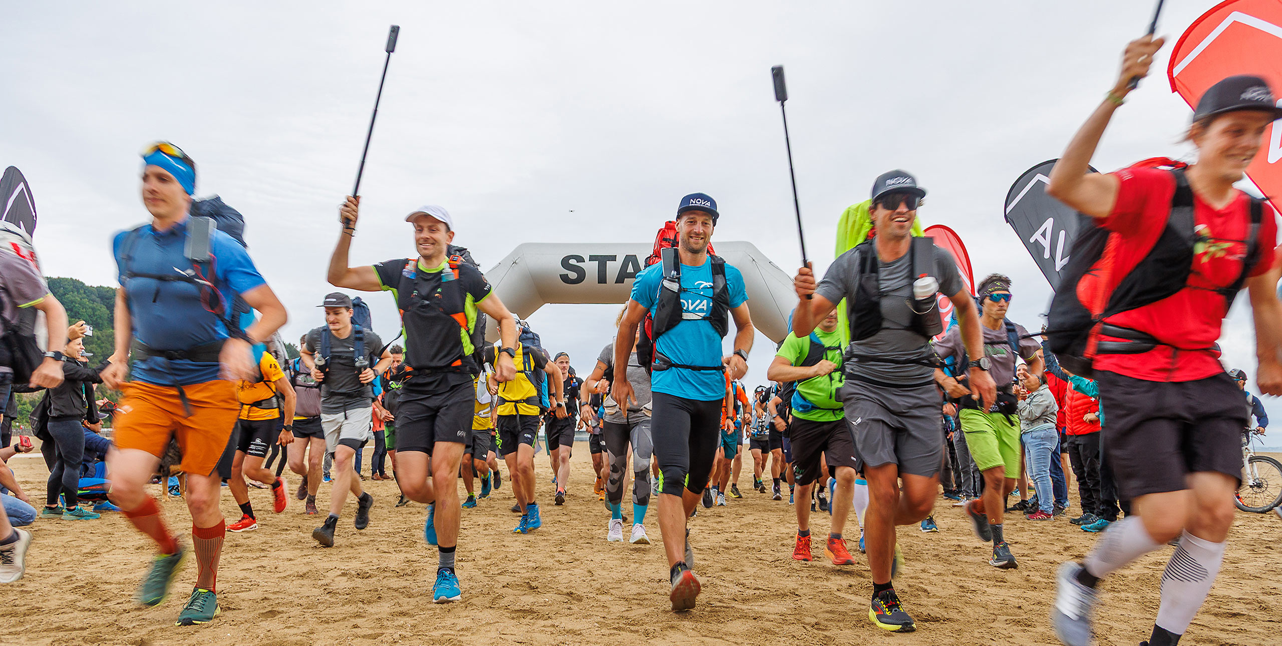 The start of the X-Pyr. Photo: Marcus King