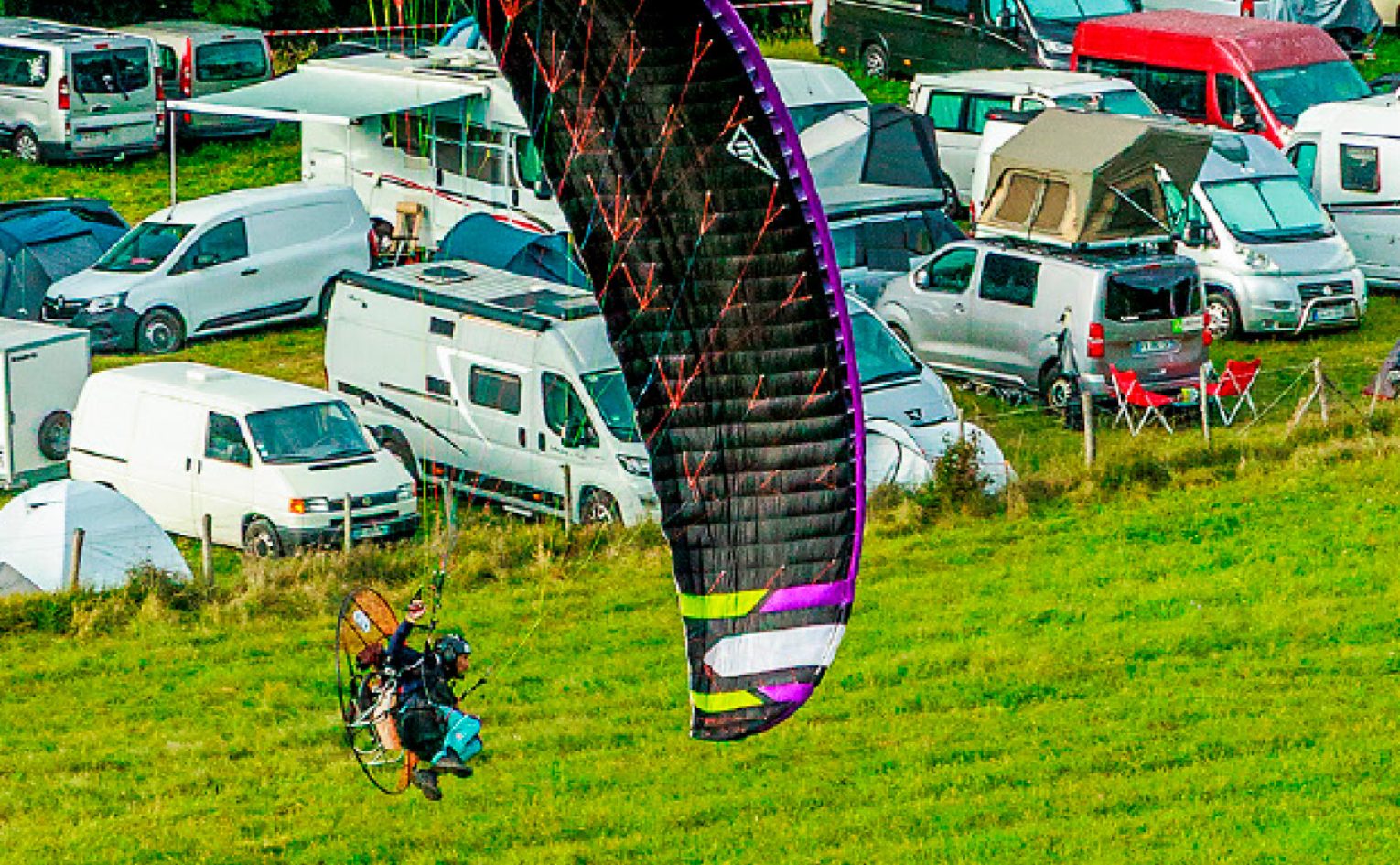 Paramotoring