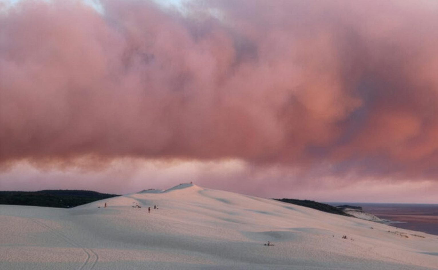 Dune du Pyla fires in July 2022