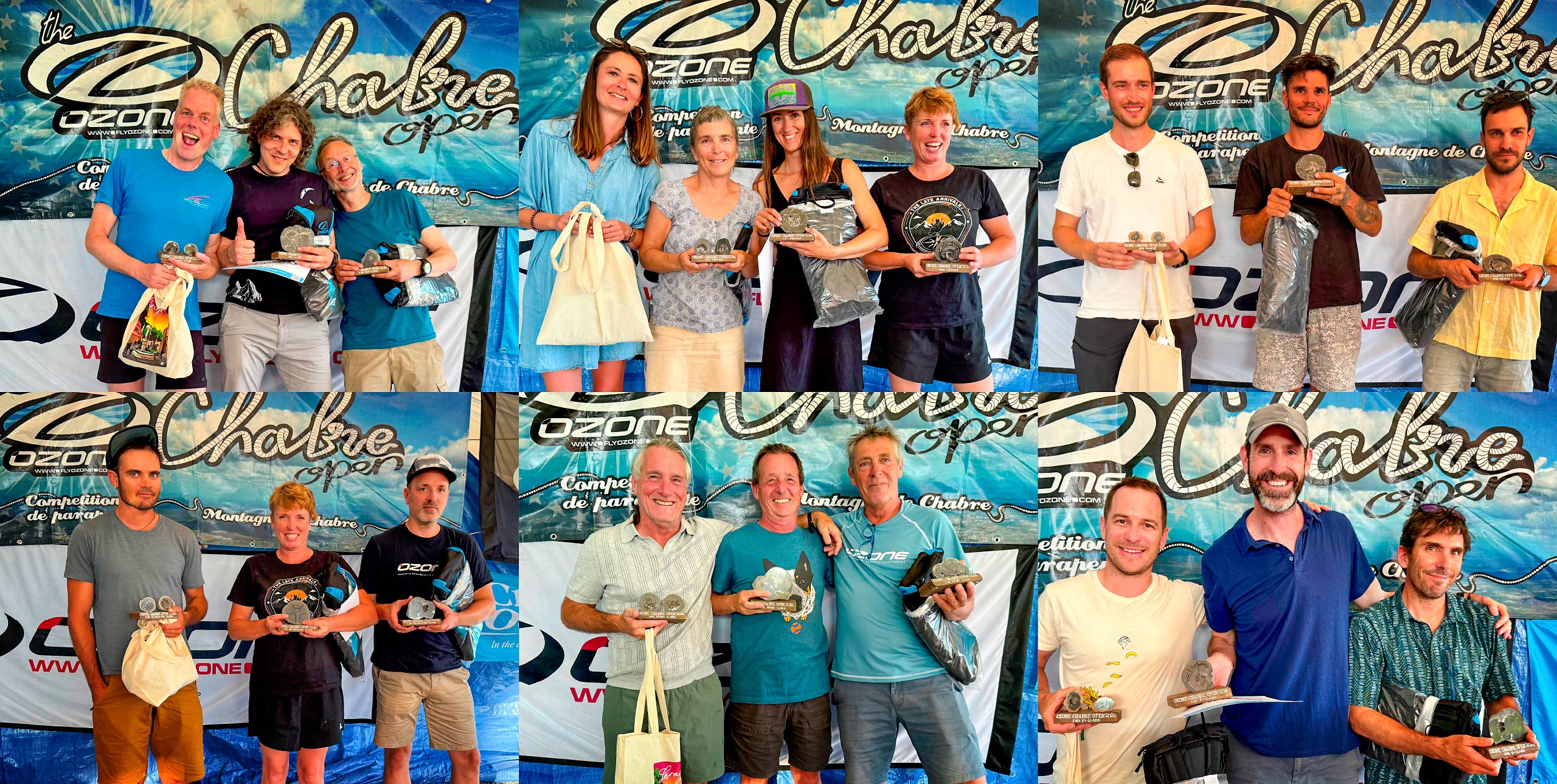 Winners of the Ozone Chabre Open 2026
