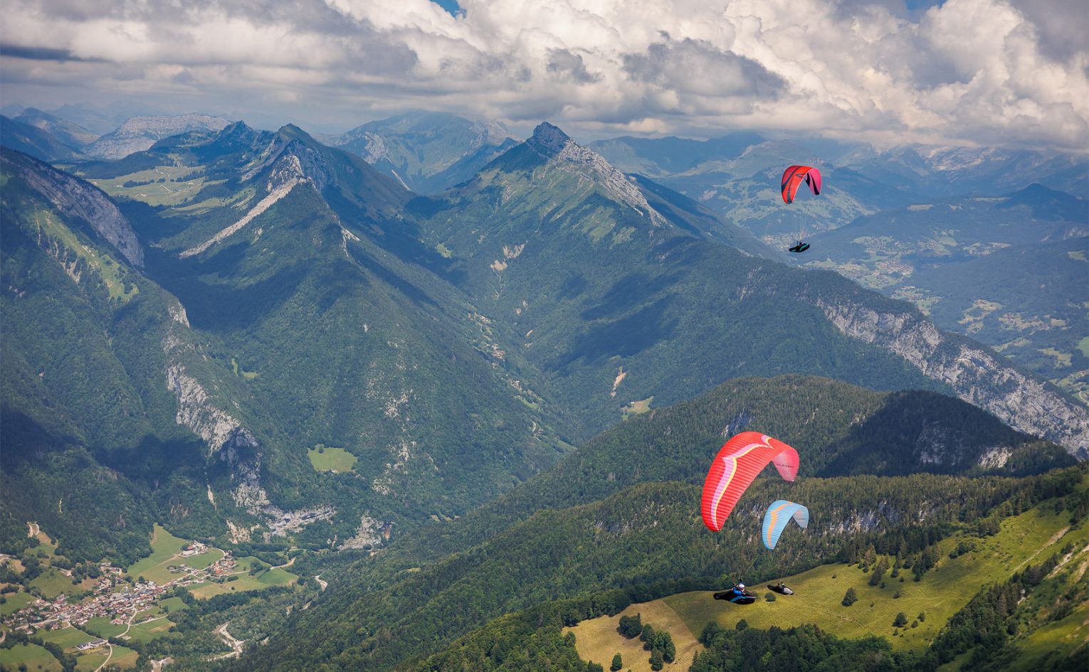 Paragliding Le Grand Bornand