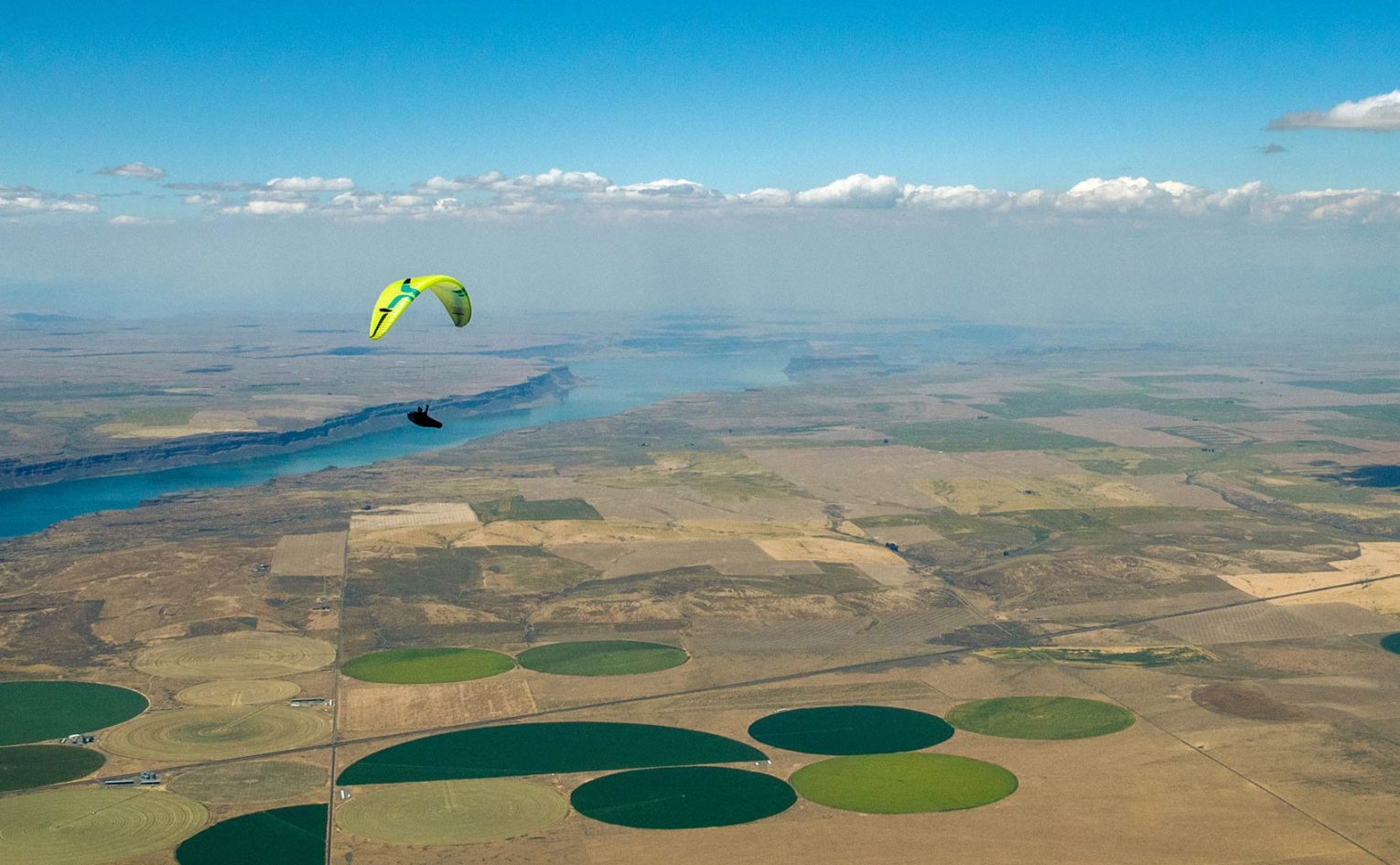 Flying in Chelan
