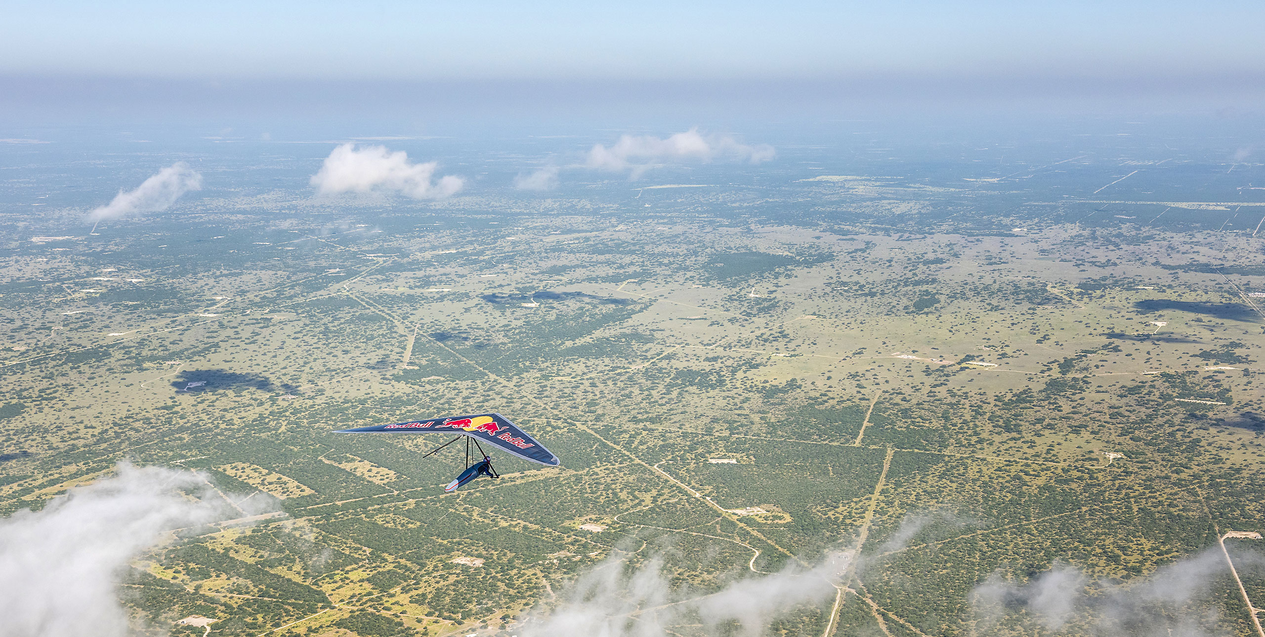 Jonny Durand in Texas in 2016 – on a trip where he hoped to break the 800km mark. The HG world record stands at 764km, flown in Texas on 3 July 2012 Photo: Michael Clark