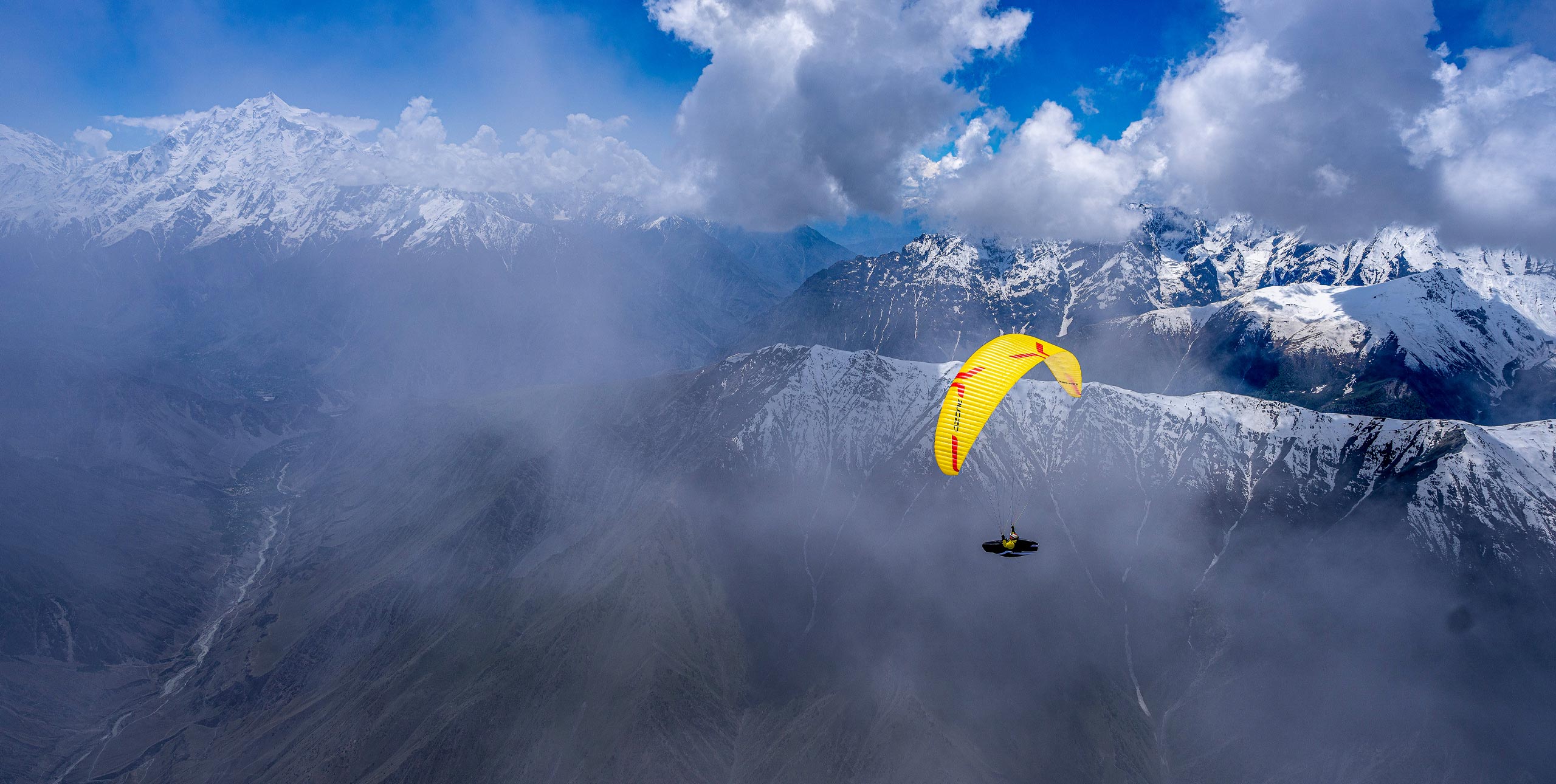 Antoine Girard flies 400km FAI Triangle in Pakistan 2026