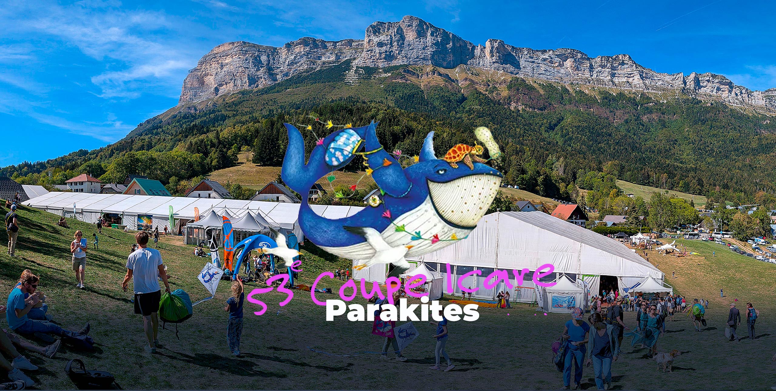 Parakites at the Coupe Icare 2026