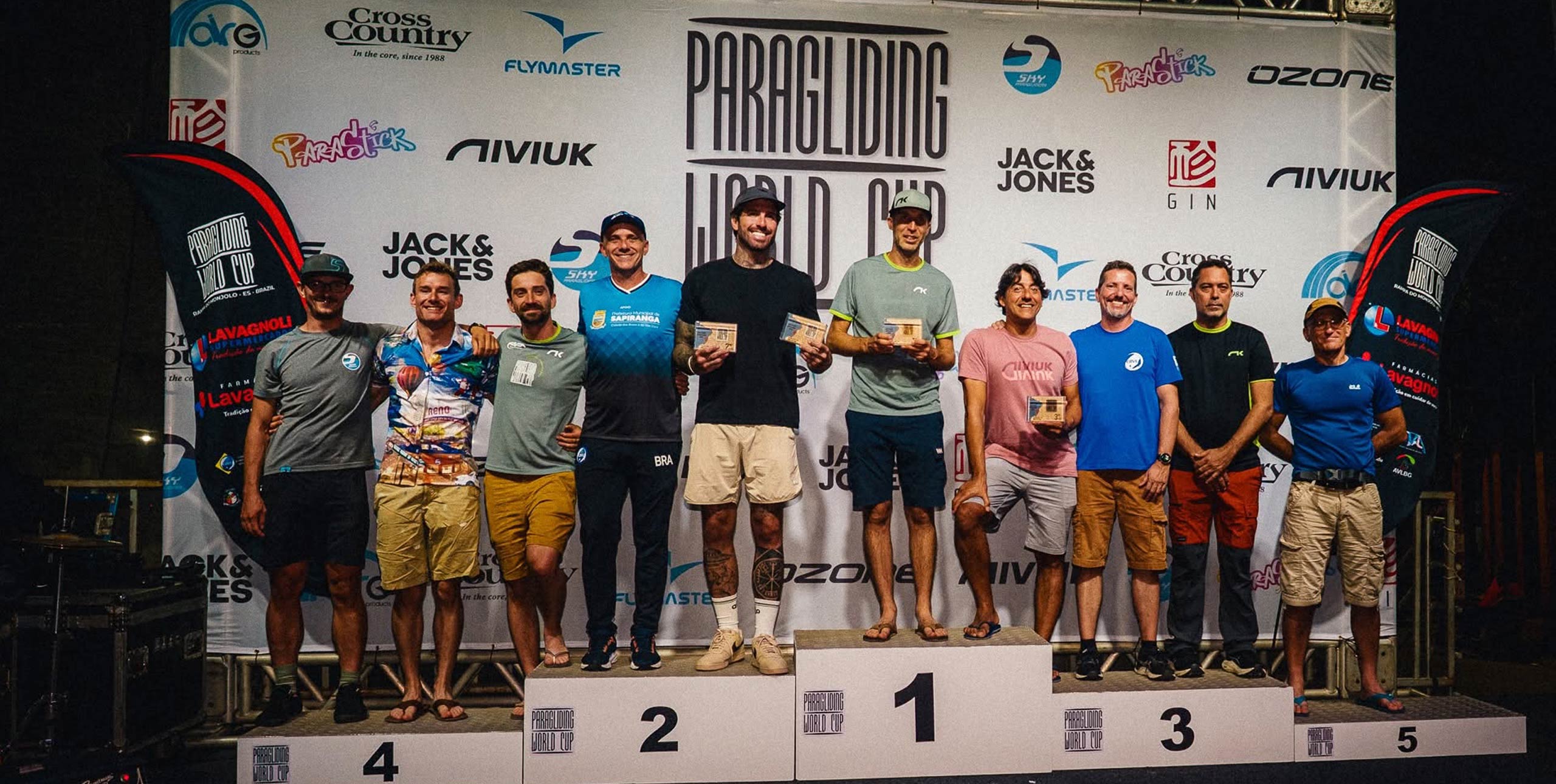PWC Brazil 2026 podium